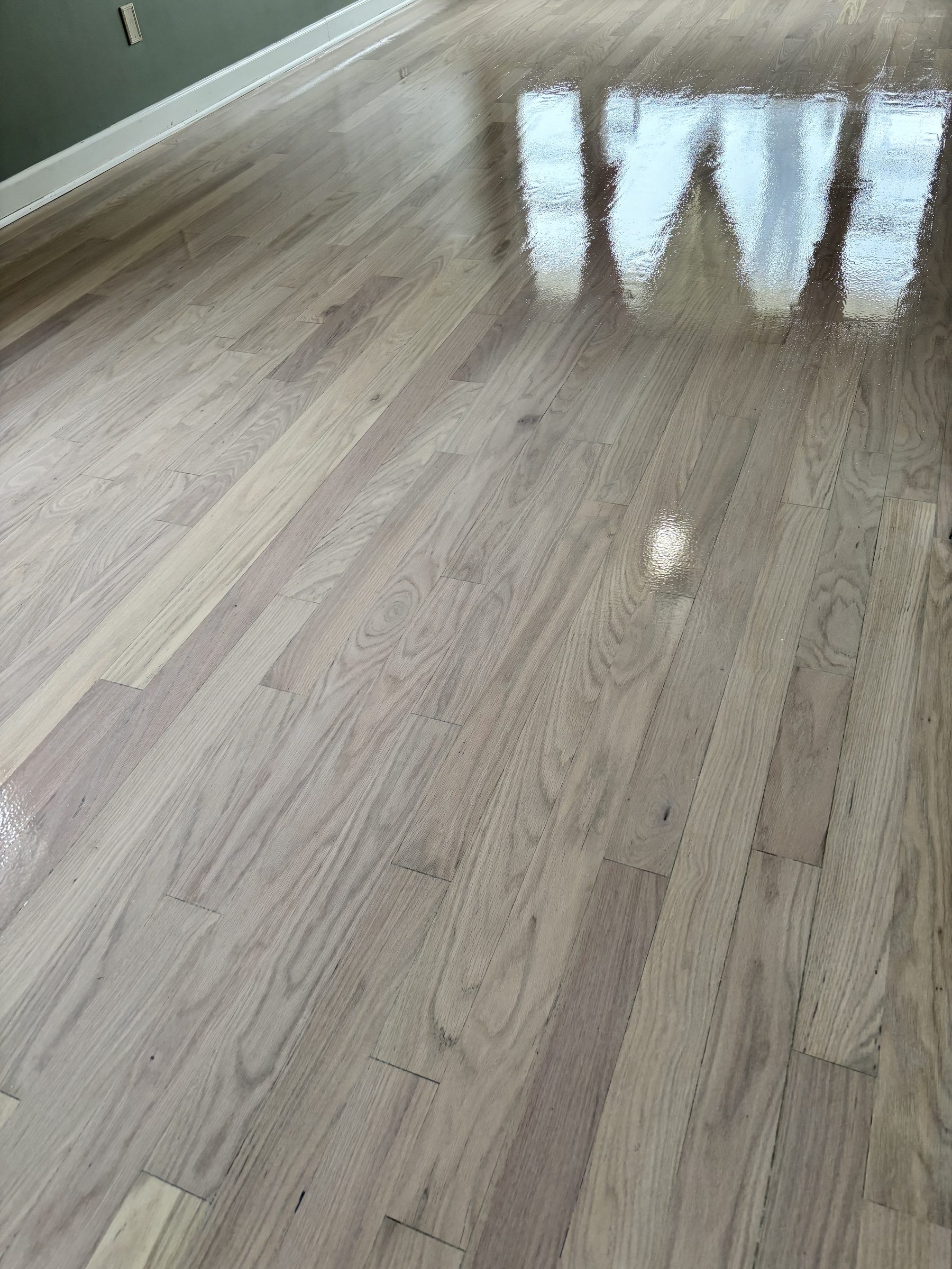 Red oak refinishing